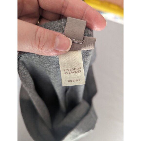 J Jill Women's Size Small Grey Cropped/ Capri Leggings - Picture 4 of 10